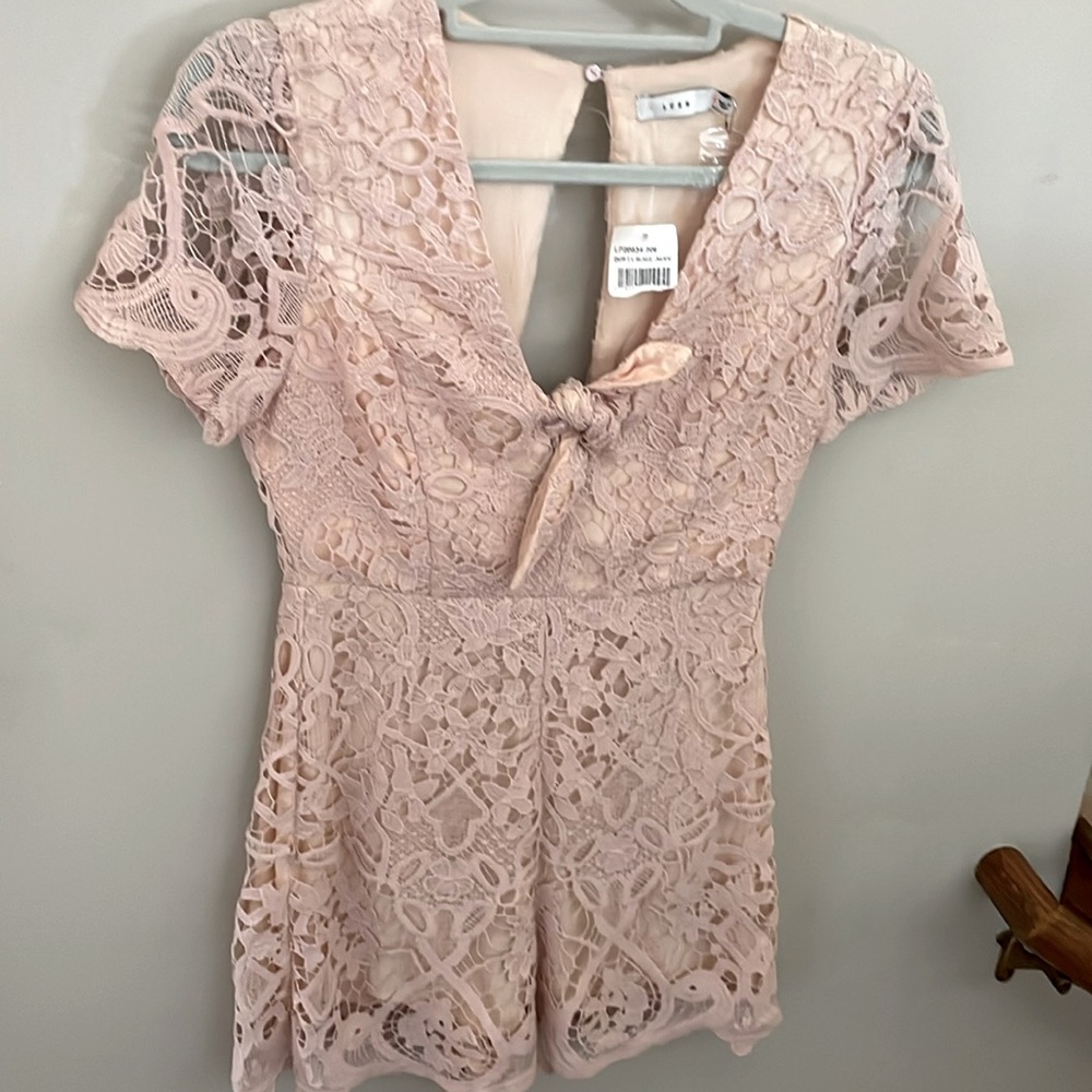 Lush sz Small Lace Romper
